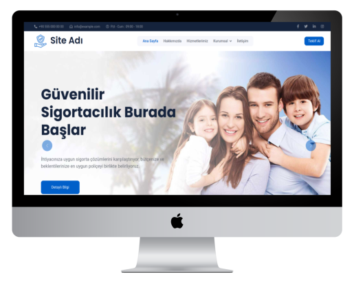 Hazır Sigorta Web Sitesi
